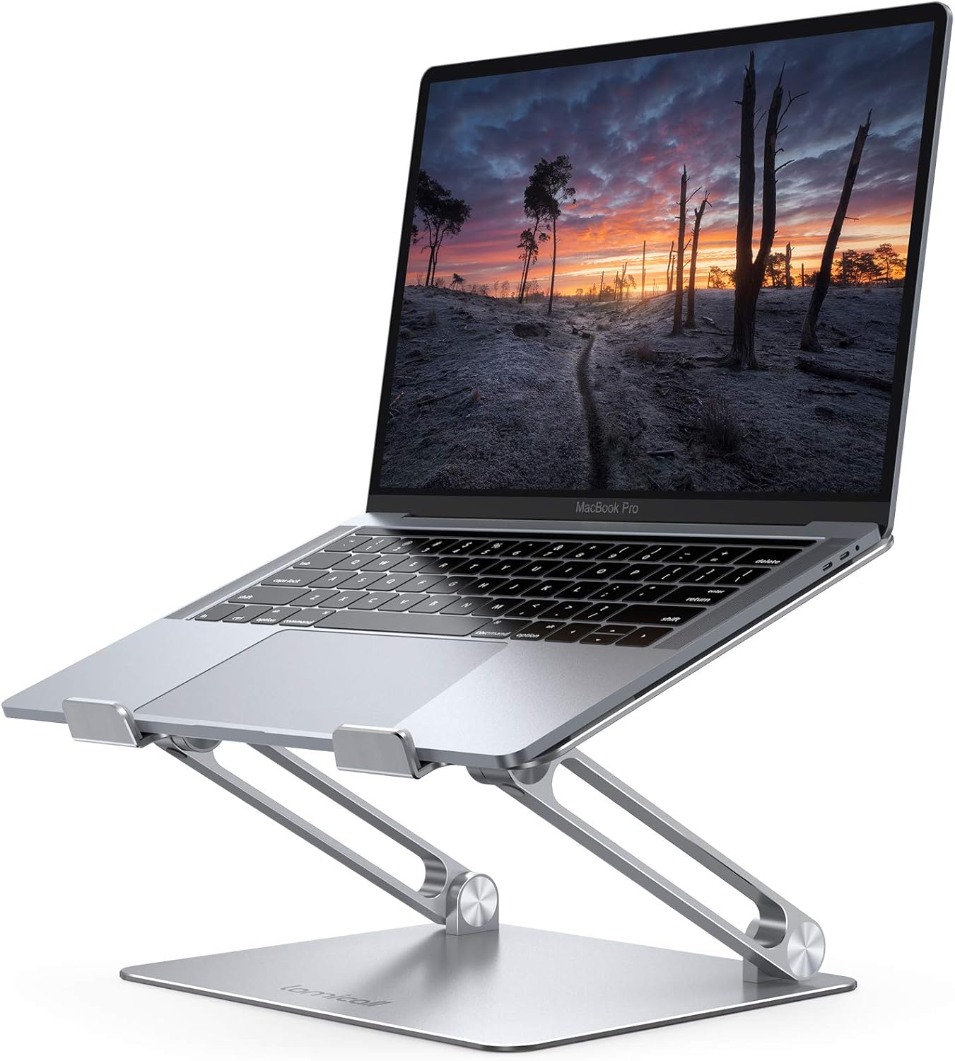 Lamicall Adjustable Laptop Stand, Portable Laptop Riser, Aluminum Laptop Stand f...