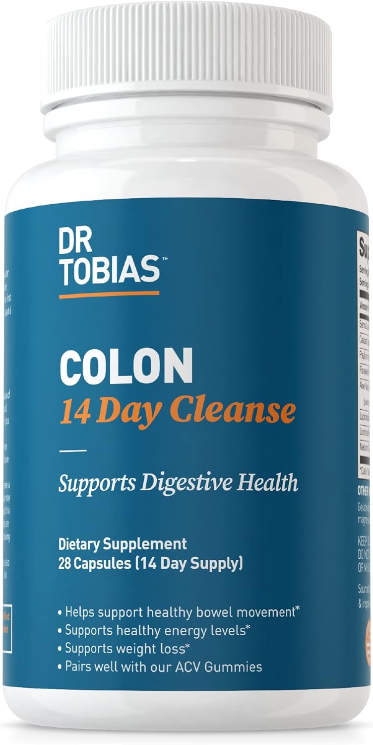 Dr. Tobias Colon 14 Day Cleanse, Advanced Gut Clea...