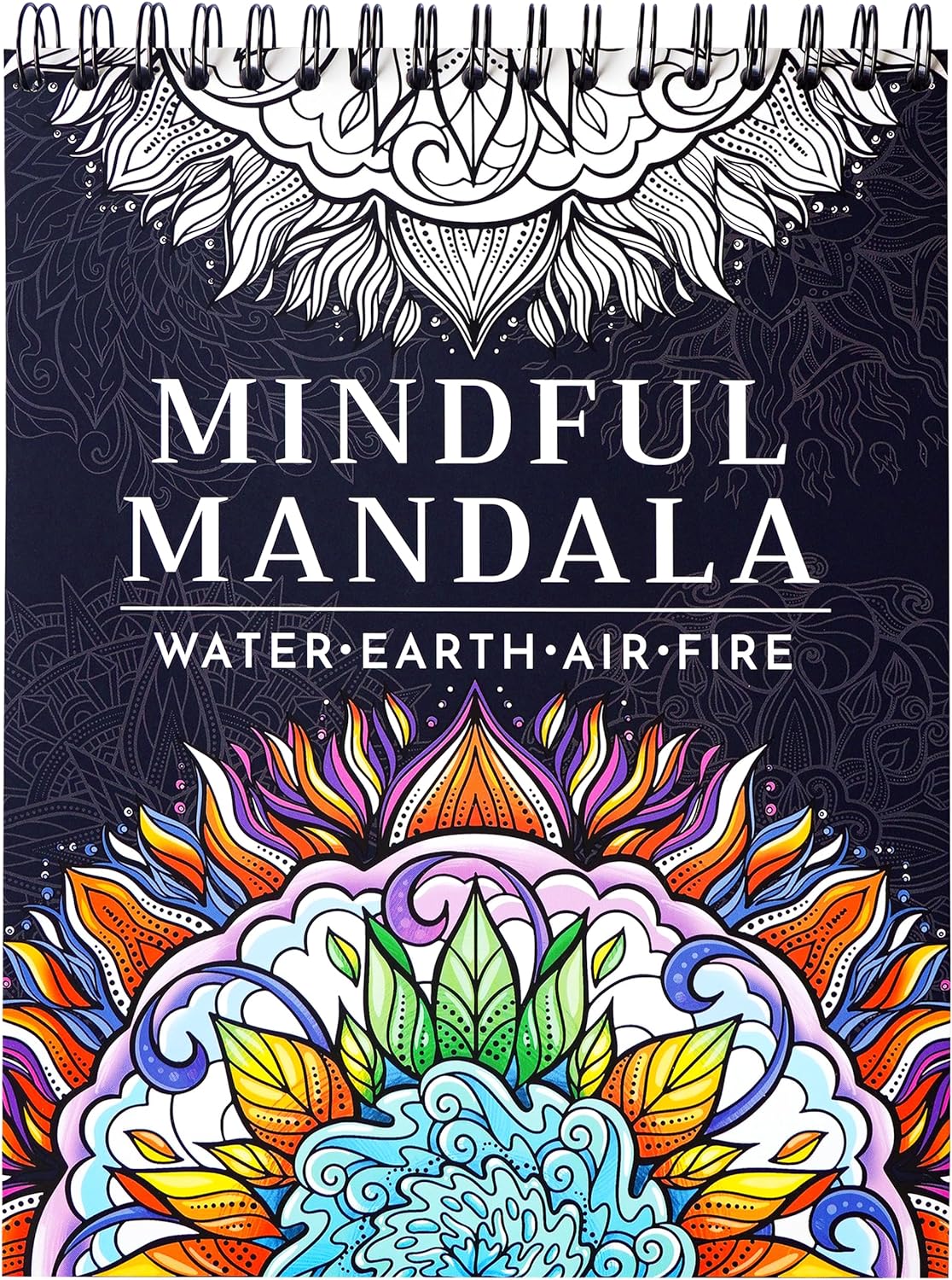 RYVE Coloring Book for Adults - 50 Unique Mandalas for Relaxation and Stress Rel...