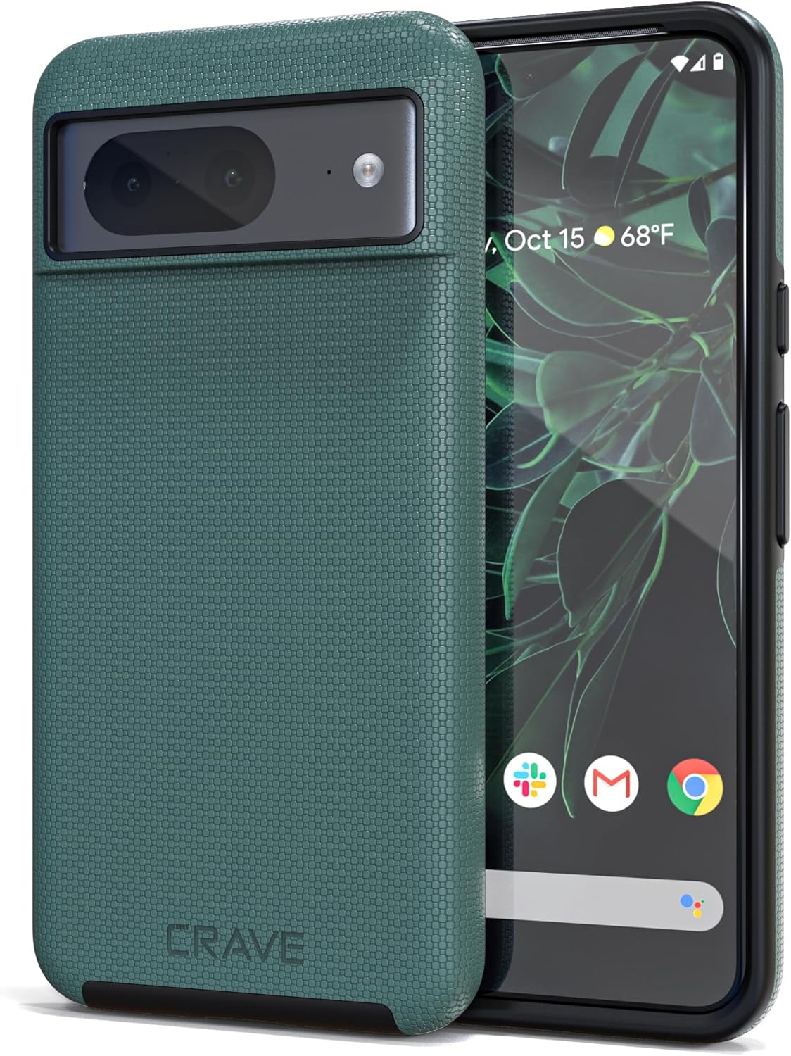 Crave Google Pixel 8 Case - Dual Guard Shockproof Protection Secure Layered Pixe...