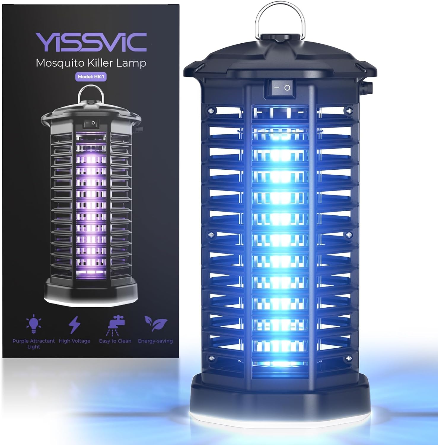 YISSVIC Bug Zapper Outdoor Indoor Waterproof Elect...