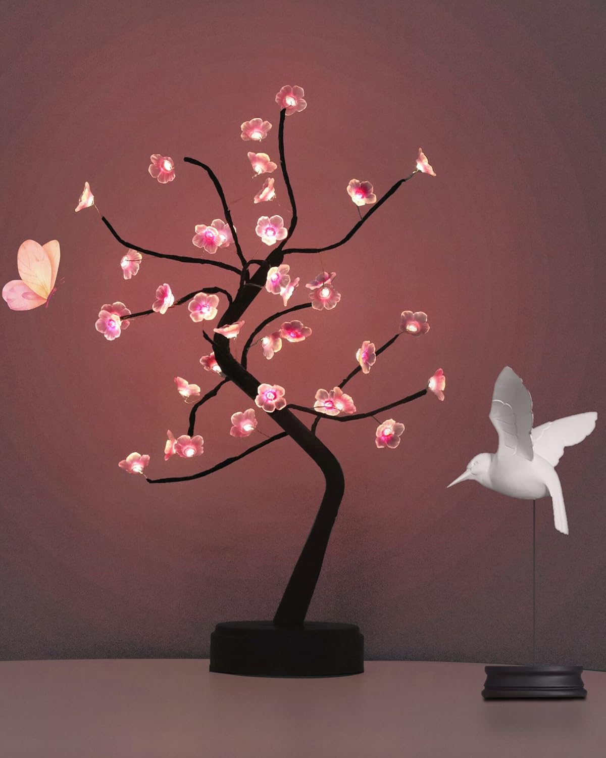 OTAVILEM Bonsai Tree Light, Tree Lamps for Living Room, Cute Night Light for Hou...