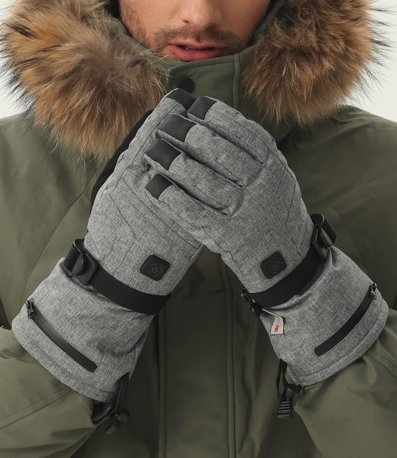 Aroma Season Heated Gloves for Men and Women, Heated Motorbike Gloves, Winter Gl...