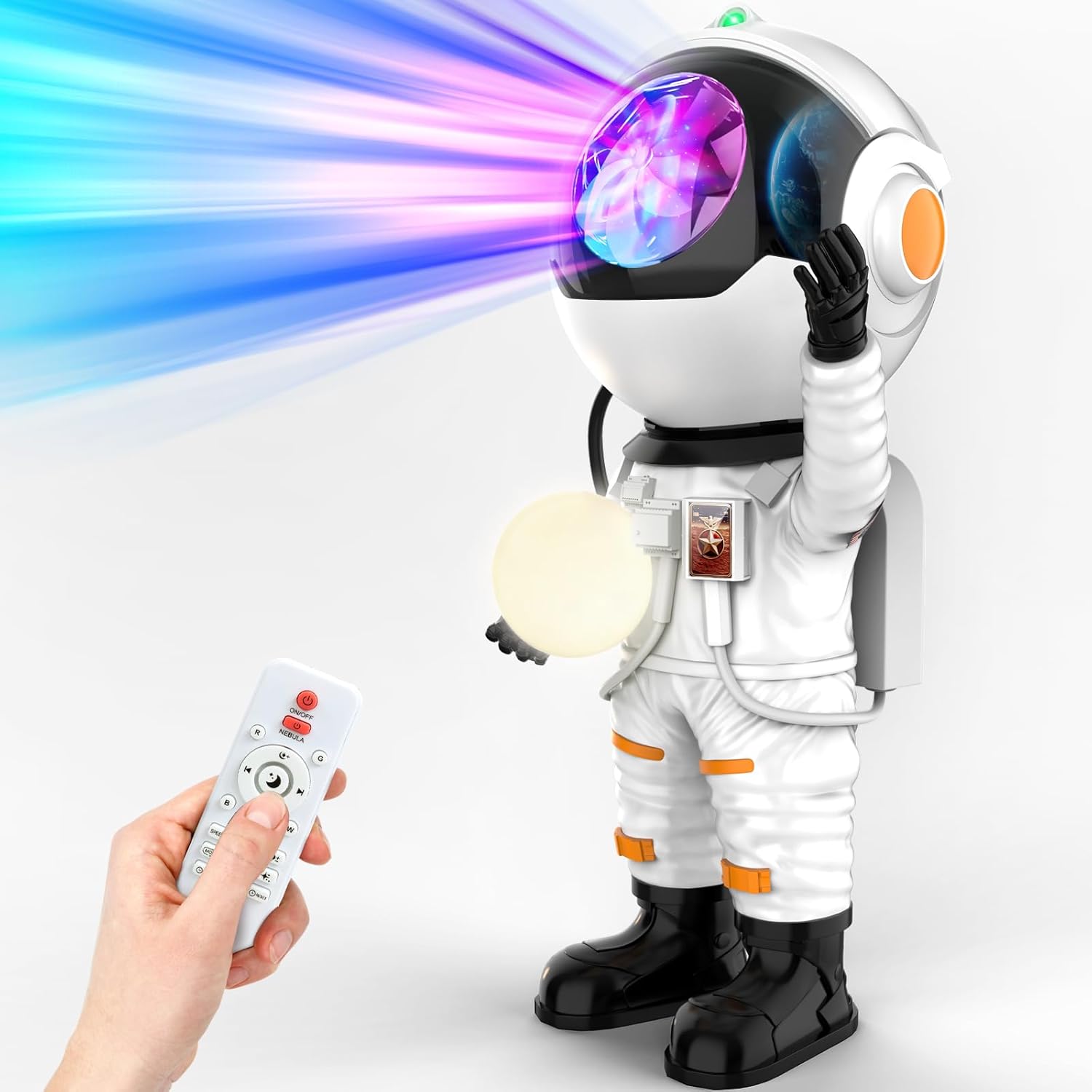 Rossetta Astronaut Galaxy Projector, Star Projector for Bedroom, LED Night Light...