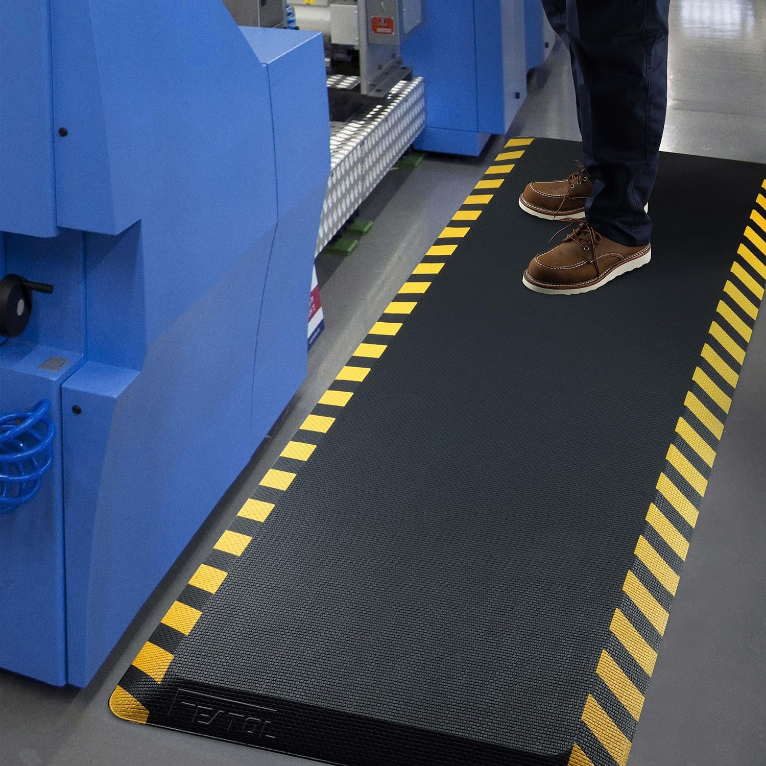 FEATOL Anti Fatigue Mats Industrial, Ergonomic Standing Floor Mat, Work Mats for...
