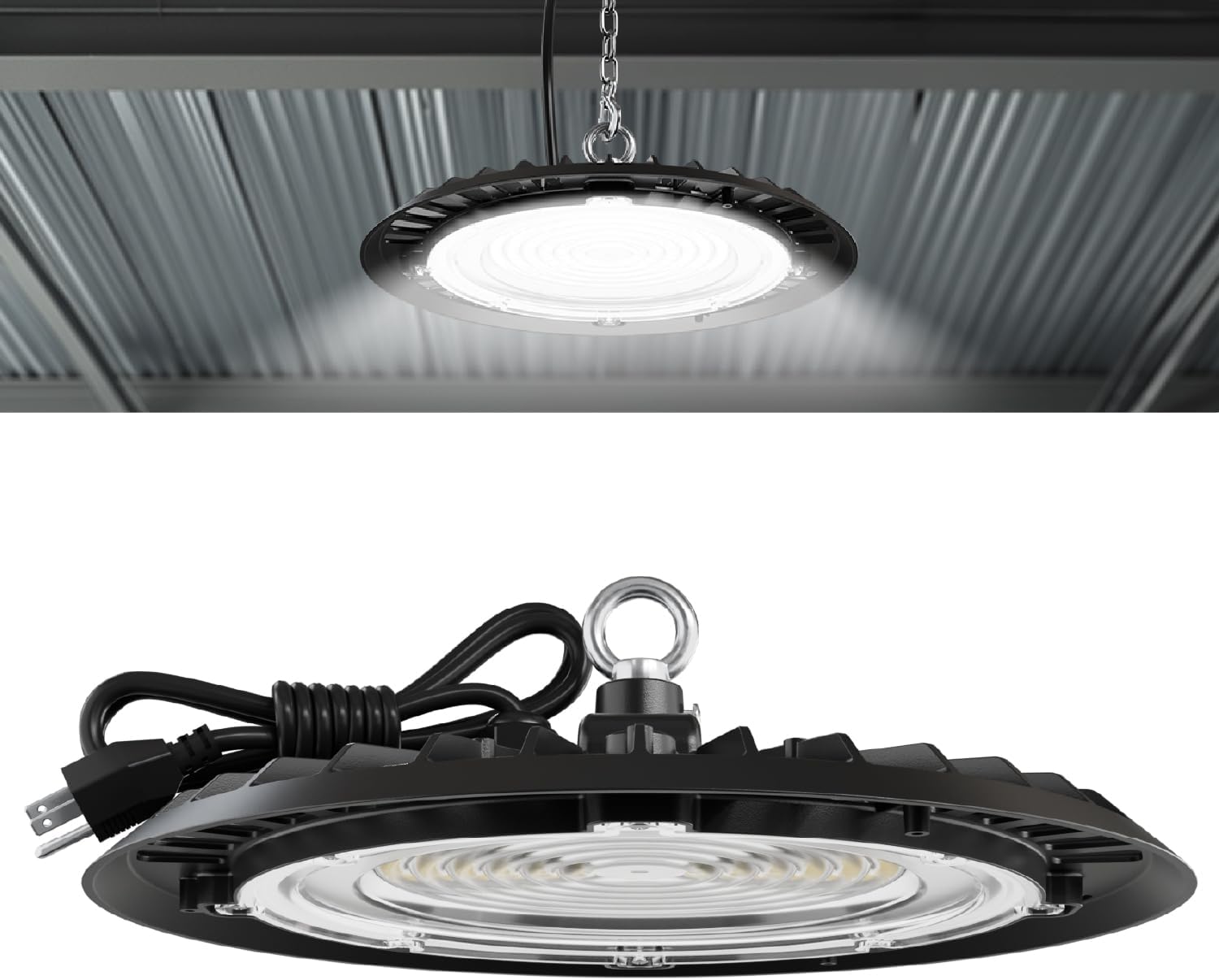 Sunco UFO LED High Bay Light, Lighting for Warehouse, 6000K Daylight Deluxe, 150...