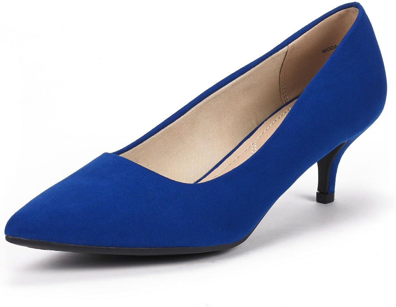DREAM PAIRS Women's Pumps Kitten Heel Pointed Toe Shoes for Women Comfortable Of...