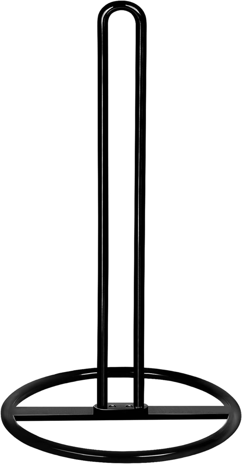 Kitchen Roll Holder Free Standing, OBODING, Paper Towel Holder Countertop, Black...