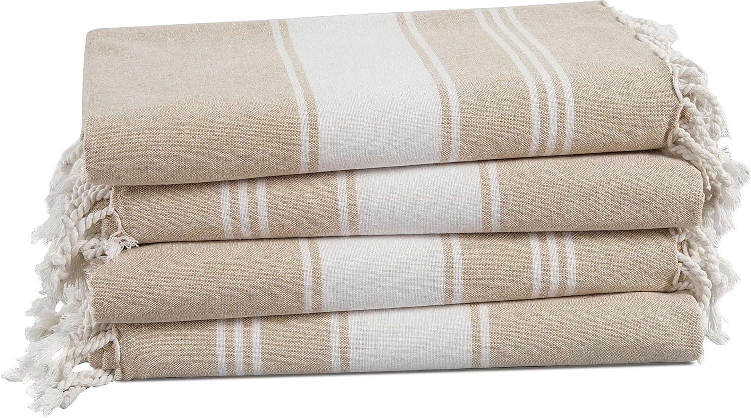 LANE LINEN Beach Towel 4 Pack, Oversized Beach Towels for Adults, Lightweight Tr...