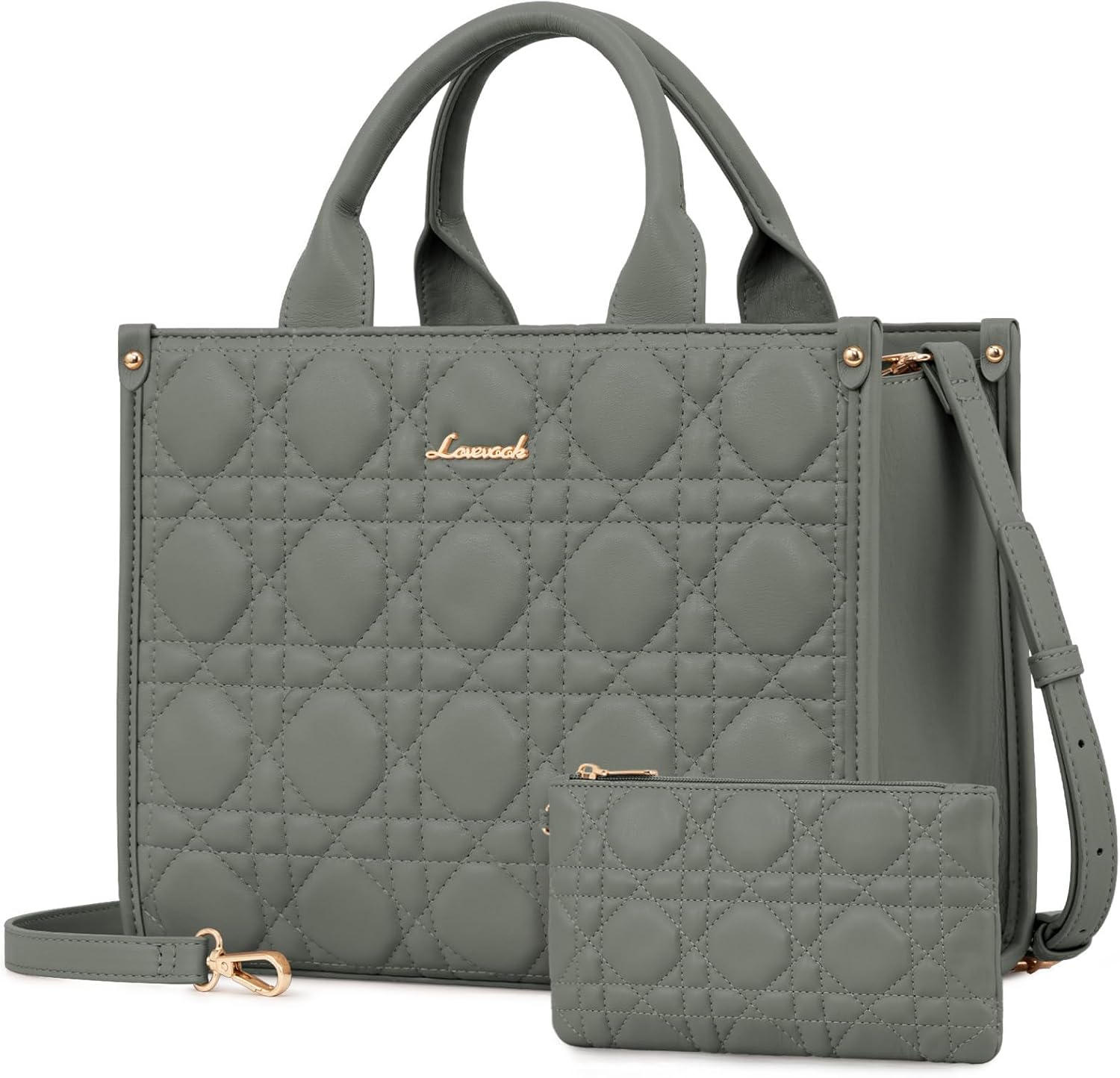 LOVEVOOK Purses and Handbags for Women, Handbags Shoulder Bags Black Purses and...