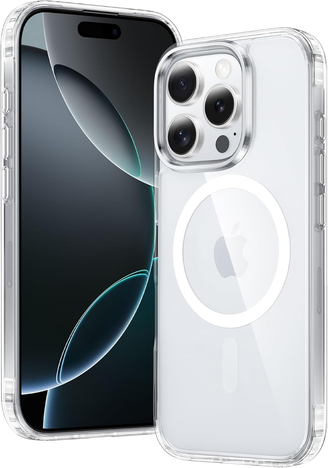FNTCASE for iPhone 16 Pro-Max Case: Magnetic Military Grade Drop Protection Anti...