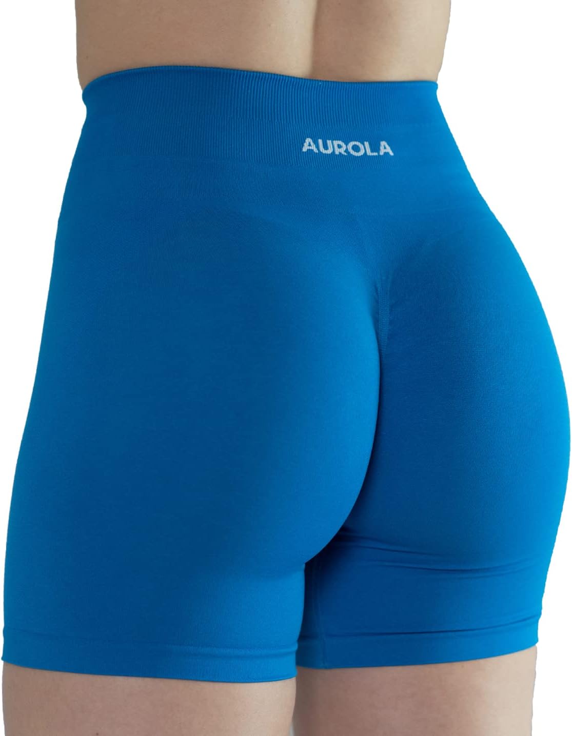 AUROLA Intensify Workout Shorts for Women Seamless Scrunch Short Gym Yoga Runnin...