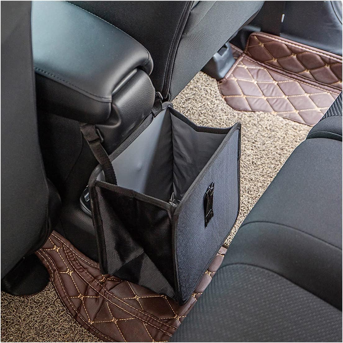 Fekey&JF Foldable Car Trash Can, Hanging Waterproo...