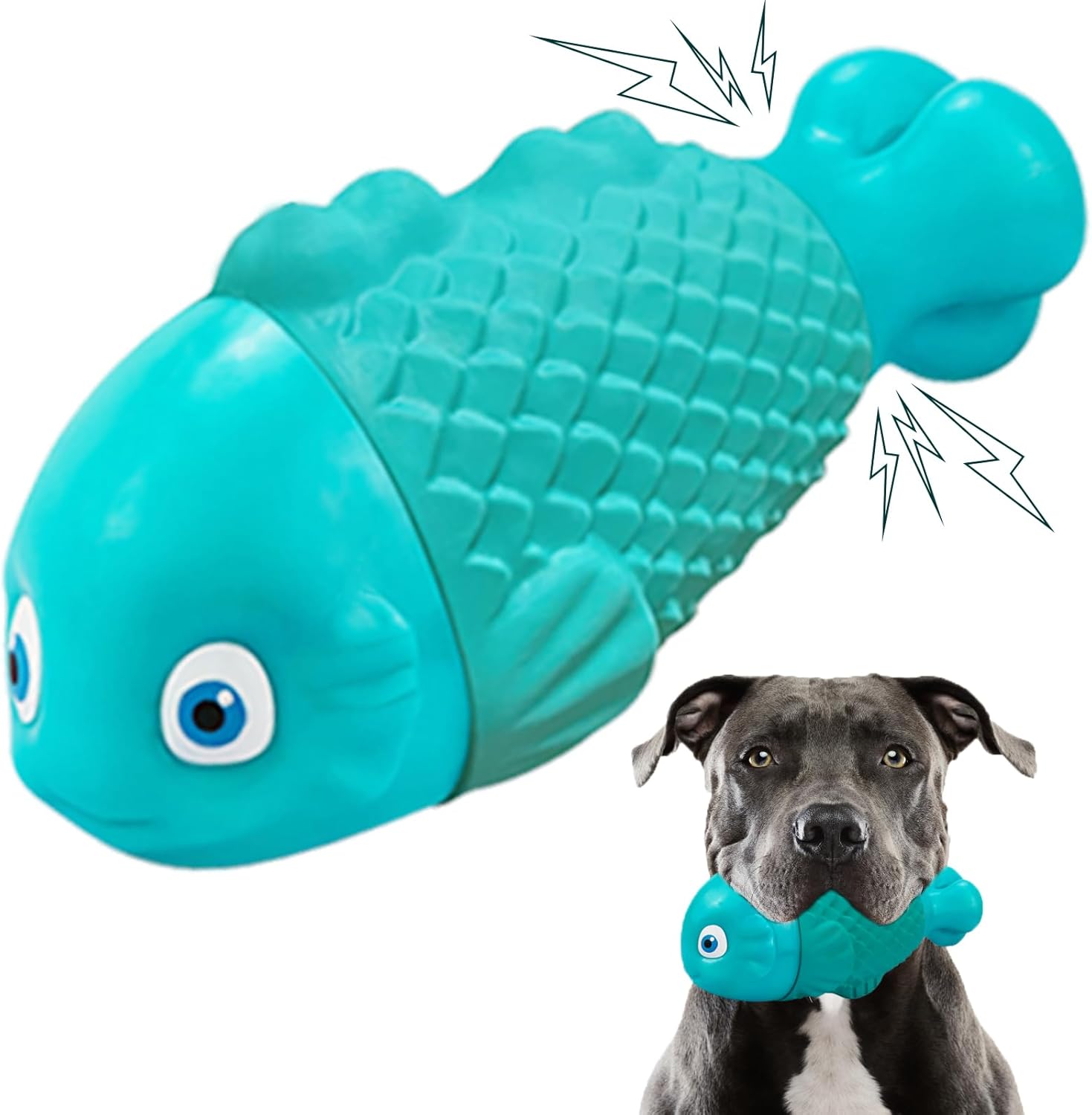 Dog Chew Toys for Aggressive Chewers, Indestructible Dog Toys for Aggressive Che...