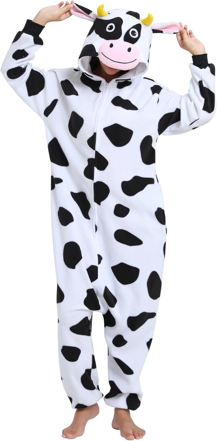 Halloween Animal Onesie Pajamas for Adults Costume Cosplay Homewear One Piece Lt...