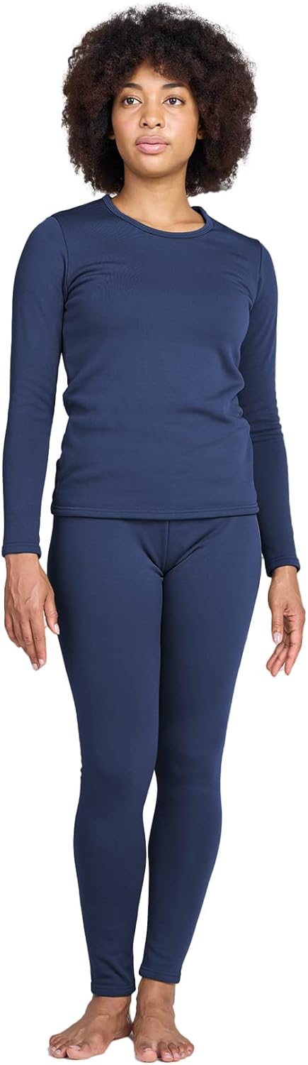 LAPASA Women's Thermal Underwear Set Fleece Lined Base Layer for Ladies Classic...