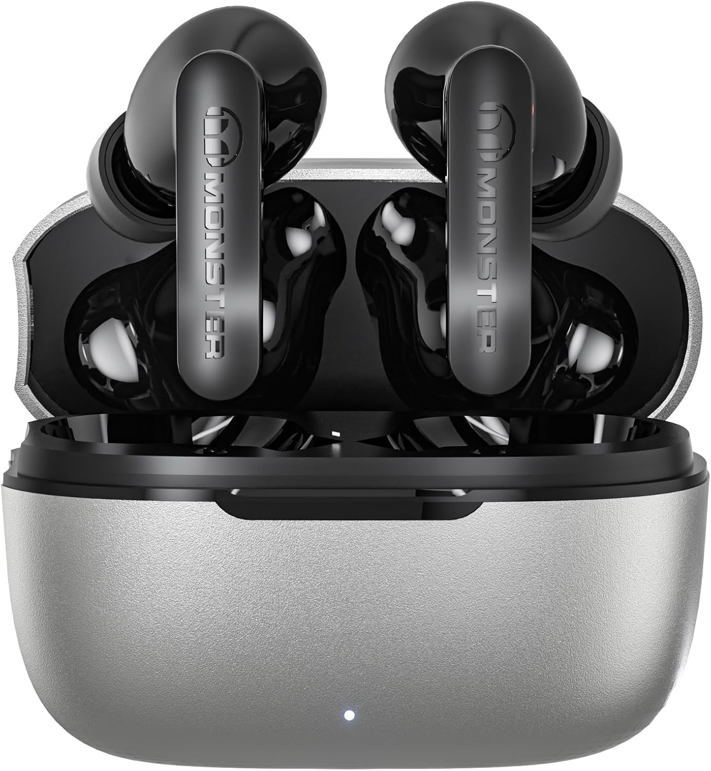 Monster N-Lite Clear Talk Wireless Earbuds Bluetooth 5.3 Headphones, IPX8 Waterp...