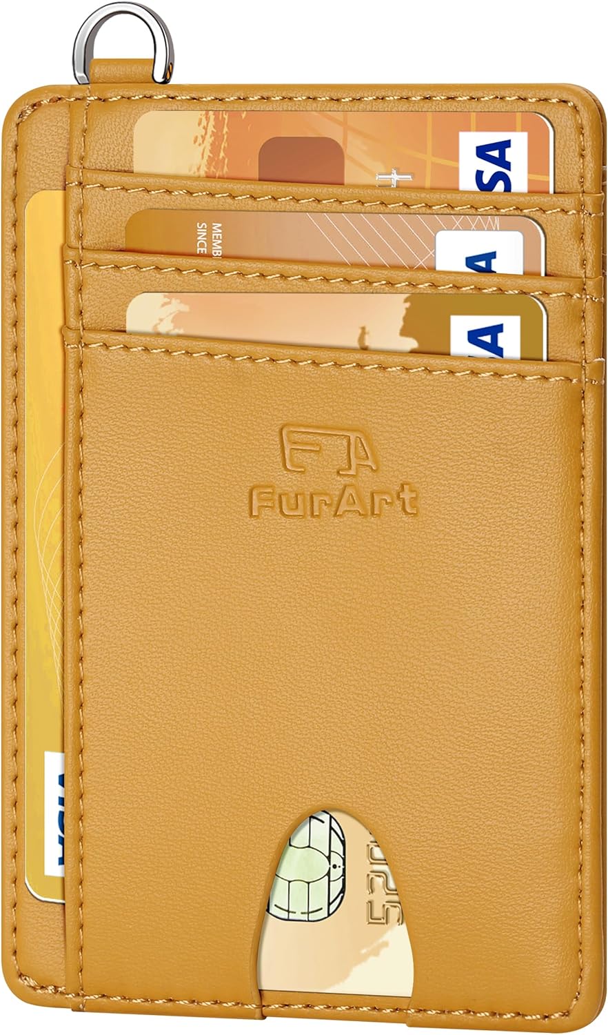 FurArt Slim Minimalist Wallet, Front Pocket Wallets, RFID Blocking, Credit Card...