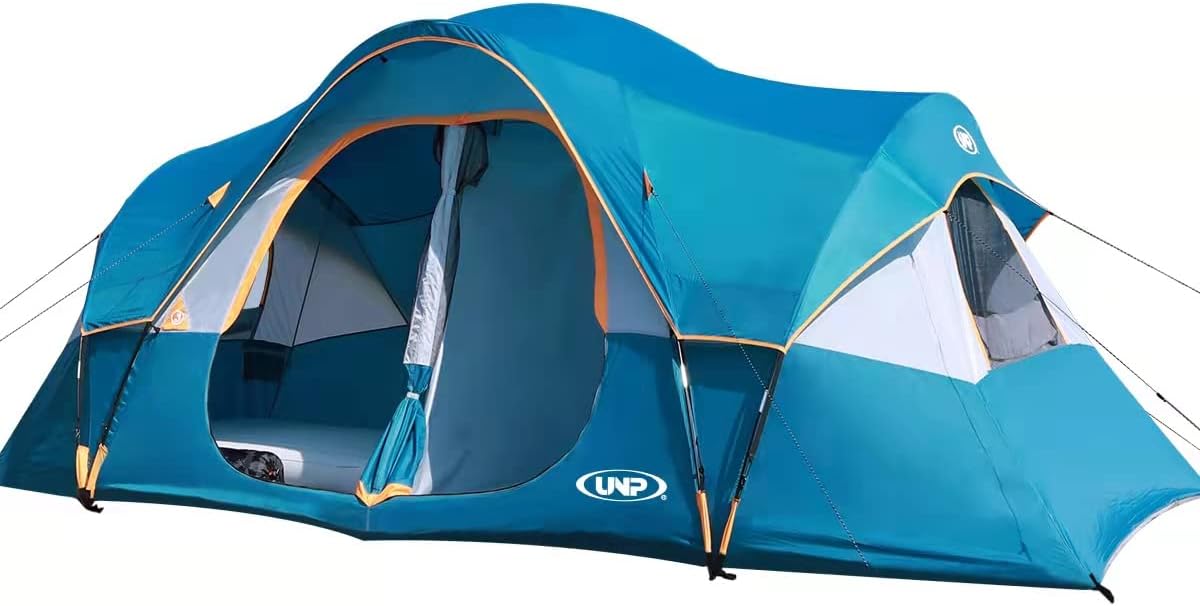 UNP Camping Tent 10-Person-Family Tents, Parties, Music Festival Tent, Big, Easy...