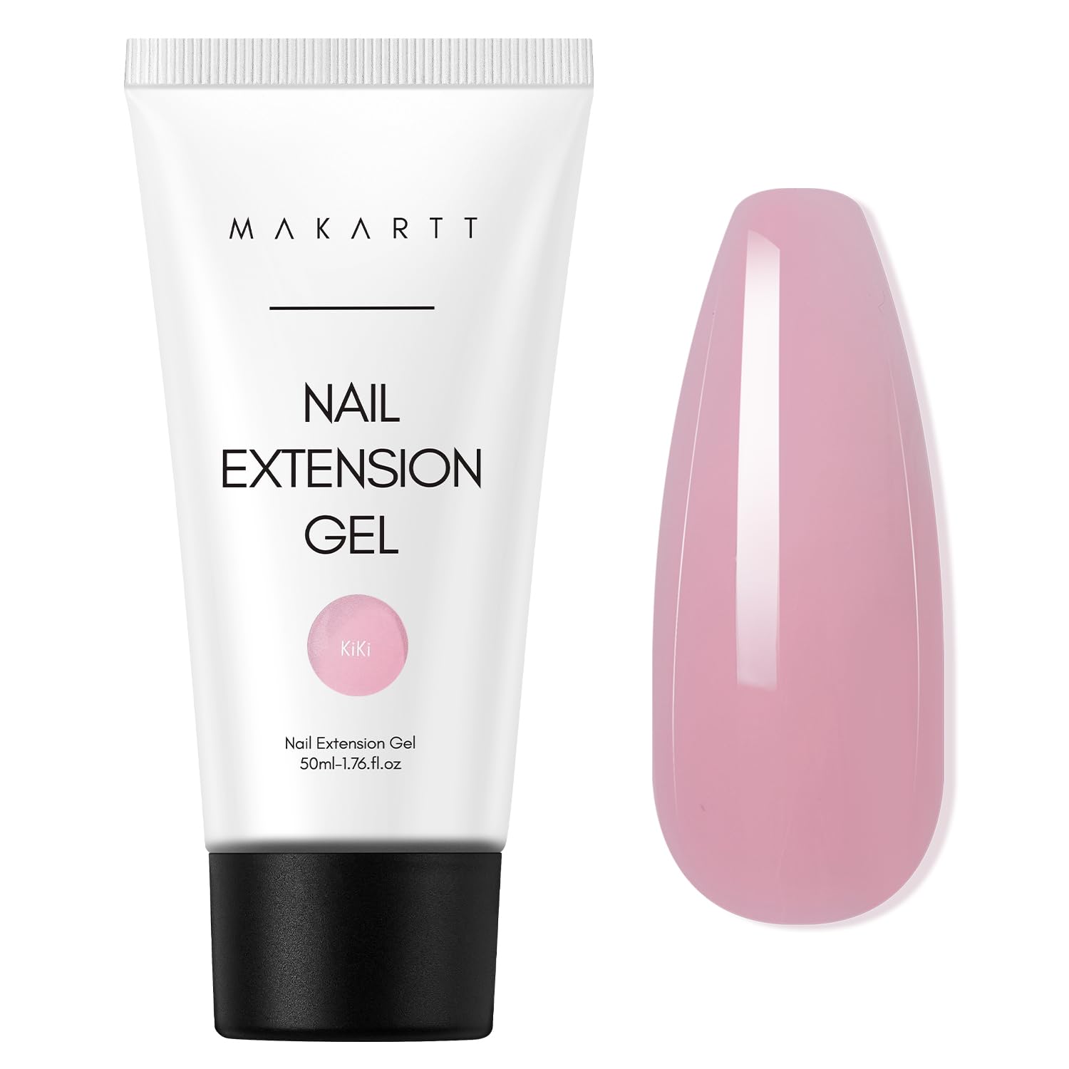 Makartt Poly Nail Gel 50ML Gel Builder for Nails, Pink Brown, Gel Nail Extension...