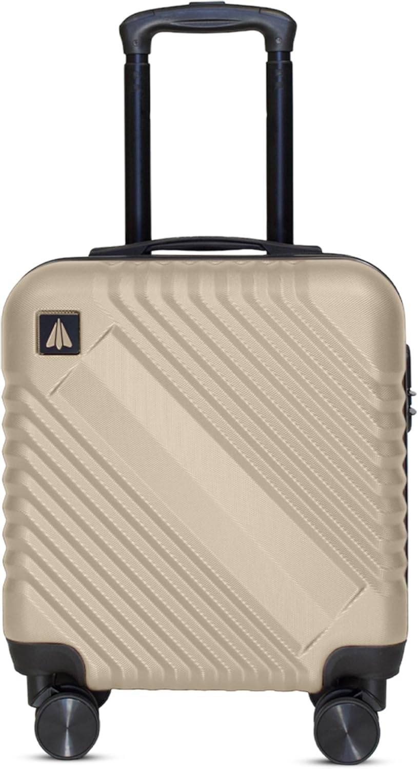 AVIO Glide 45CM (45x36x20cm) - Durable Hard Shell Cabin Suitcase, Lightweight Ca...