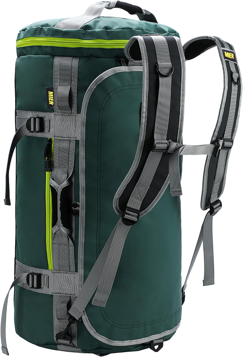 MIER Large Duffel Backpack Sports Gym Bag with Shoe Compartment, Heavy Duty and...