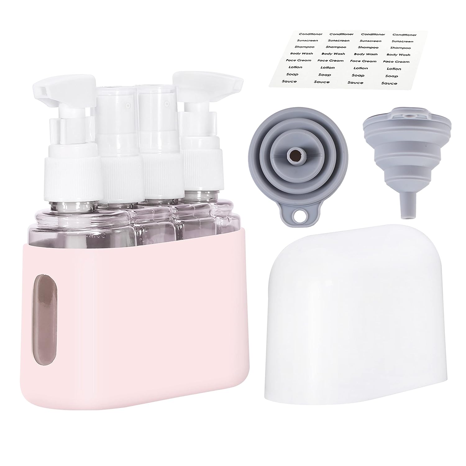 Bpluma Travel Bottles, Leak Proof Containers For Toiletries TSA Approved Airplan...