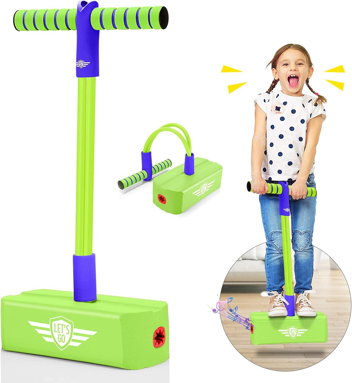 Toyzey Boy Toys Age 3-12, Pogo Stick 3-12 Year Old Girls Toys Birthday Xmas Gift...