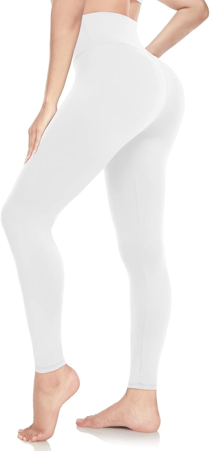 ACTINPUT Black Leggings for Women Soft High Waisted Tummy Control Leggings Sport...