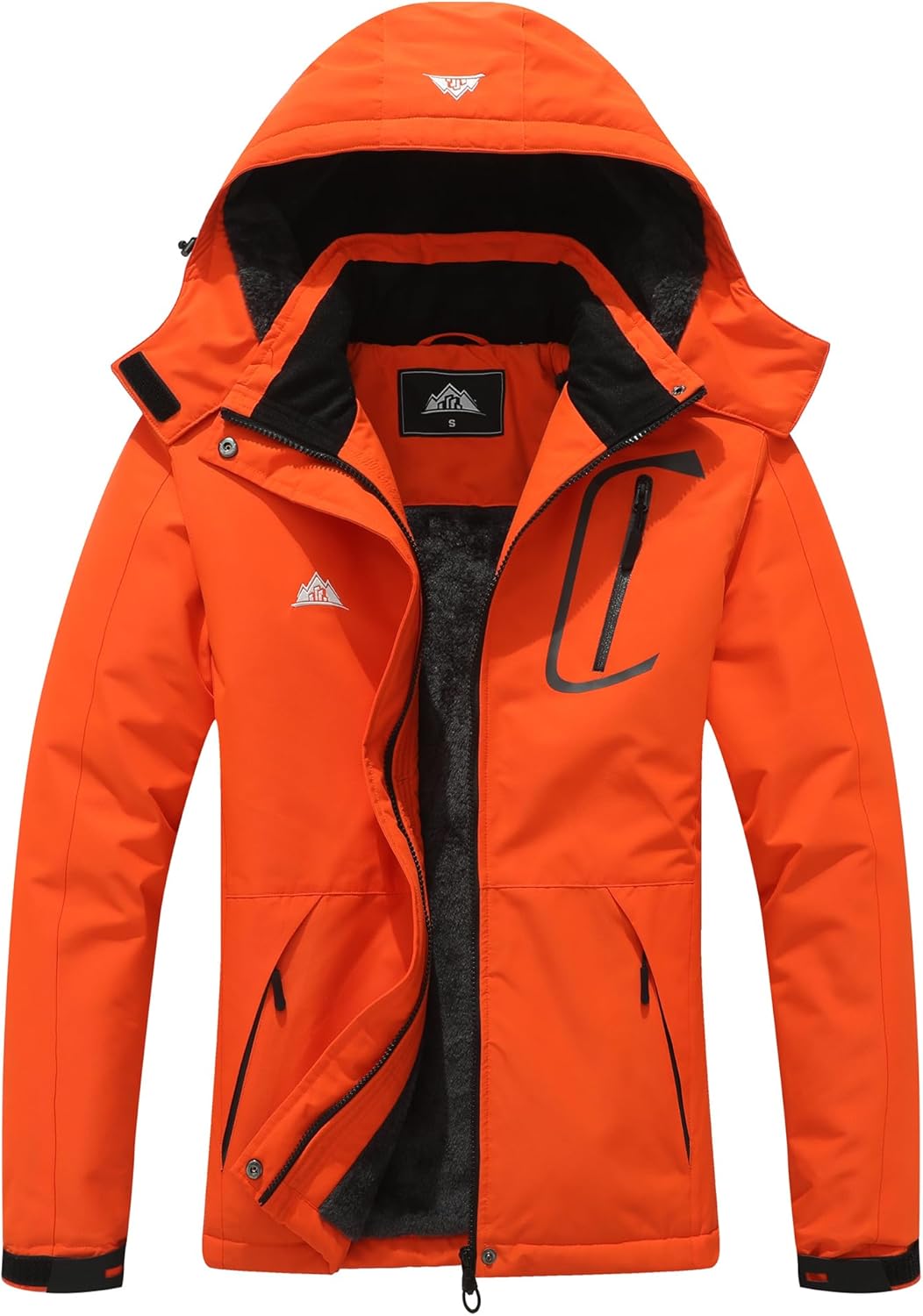 MOERDENG Women's Waterproof Ski Jacket Warm Winter Coat Outdoor Windbreaker Hiki...