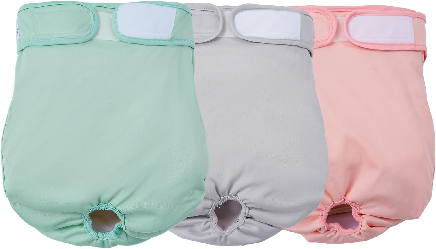 Avont 3 Pack Reusable Dog Diapers, Highly Absorbent Washable and Eco-Friendly Sa...