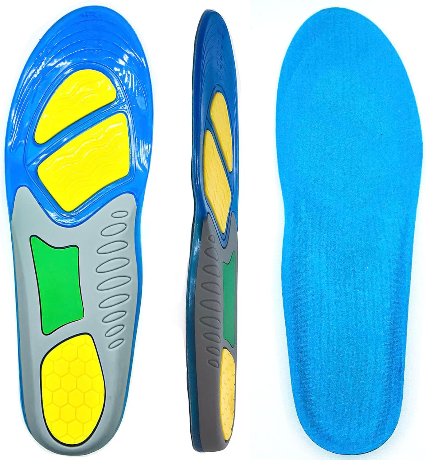 Goofort Gel Insoles Men Women 3D-Xpain™-Max Pain Relief Anti-fatigue insoles Mem...