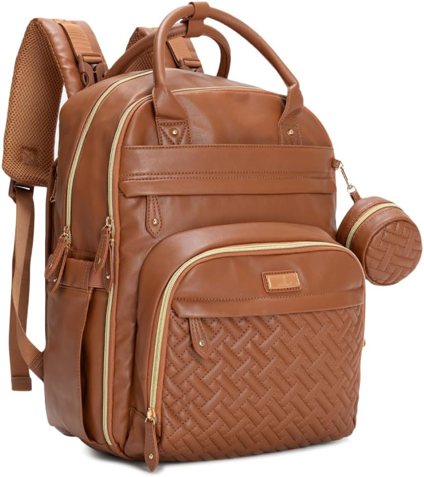 BabbleRoo Baby Changing Bag Backpack, Nappy Changing Back Pack Diaper Bags with...
