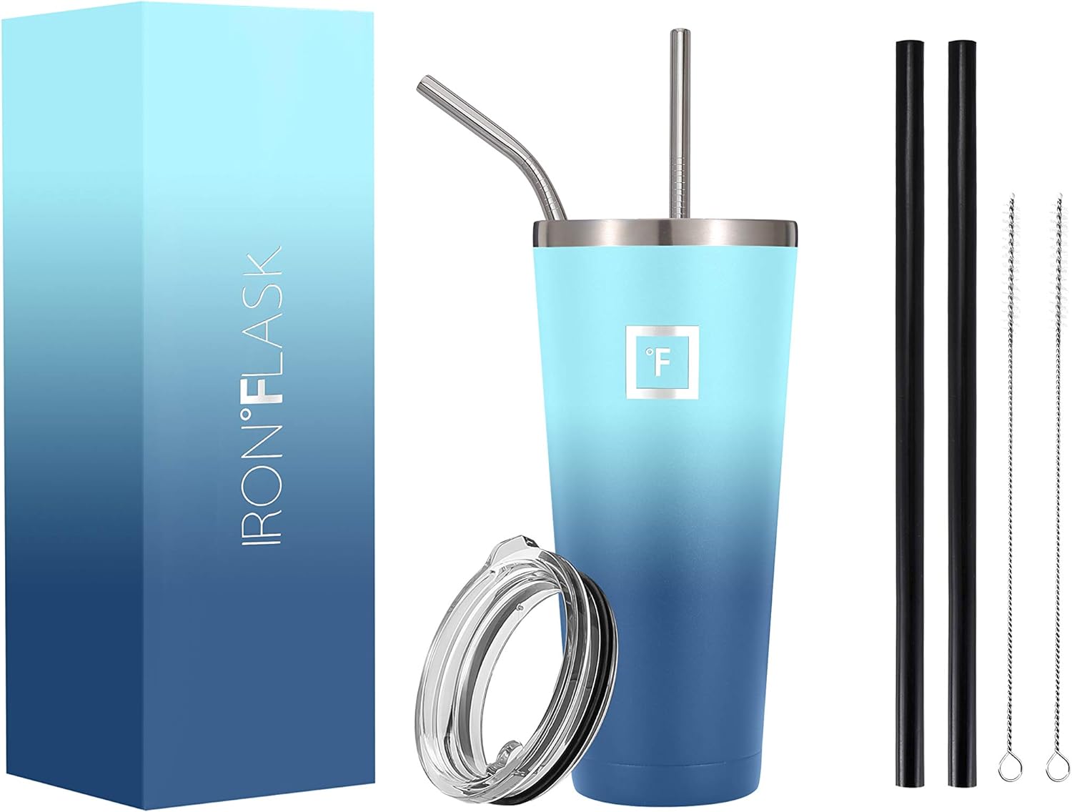 IRON °FLASK Classic Tumbler - 32 Oz BPA-Free Leak-Proof Drinking Cup, Vacuum Ins...