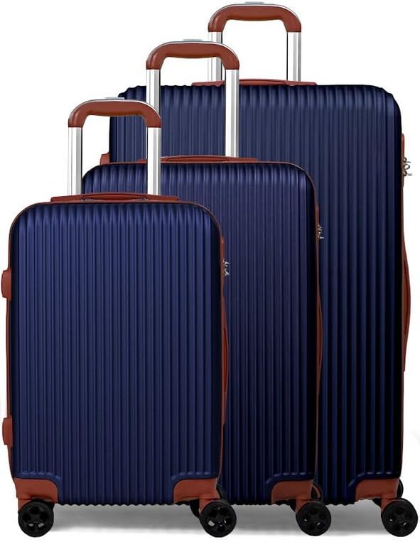 CALDARIUS Hardshell Luggage | Durable Suitcases | Lightweight & Secure with Comb...