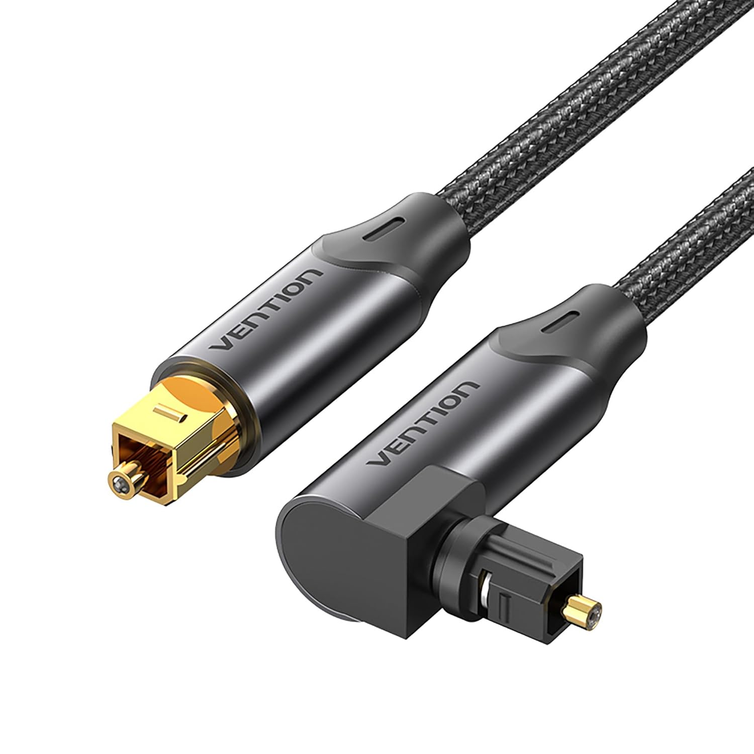 VENTION Optical Audio Cable 3m Right Angle Digital Optical Audio Cable Toslink O...