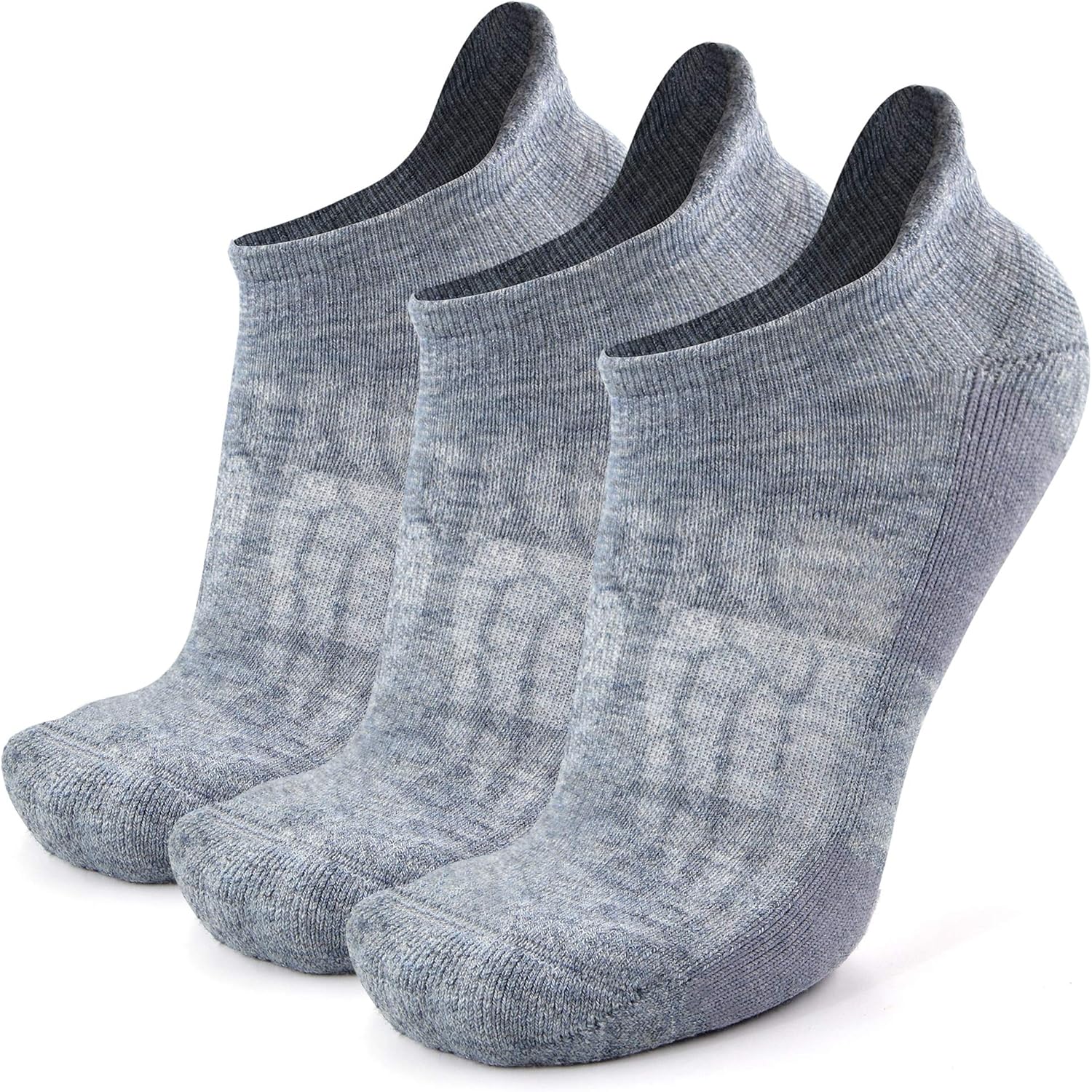 Busy Socks Merino Wool Compression Support Ankle Running Hiking Socks for Men Wo...