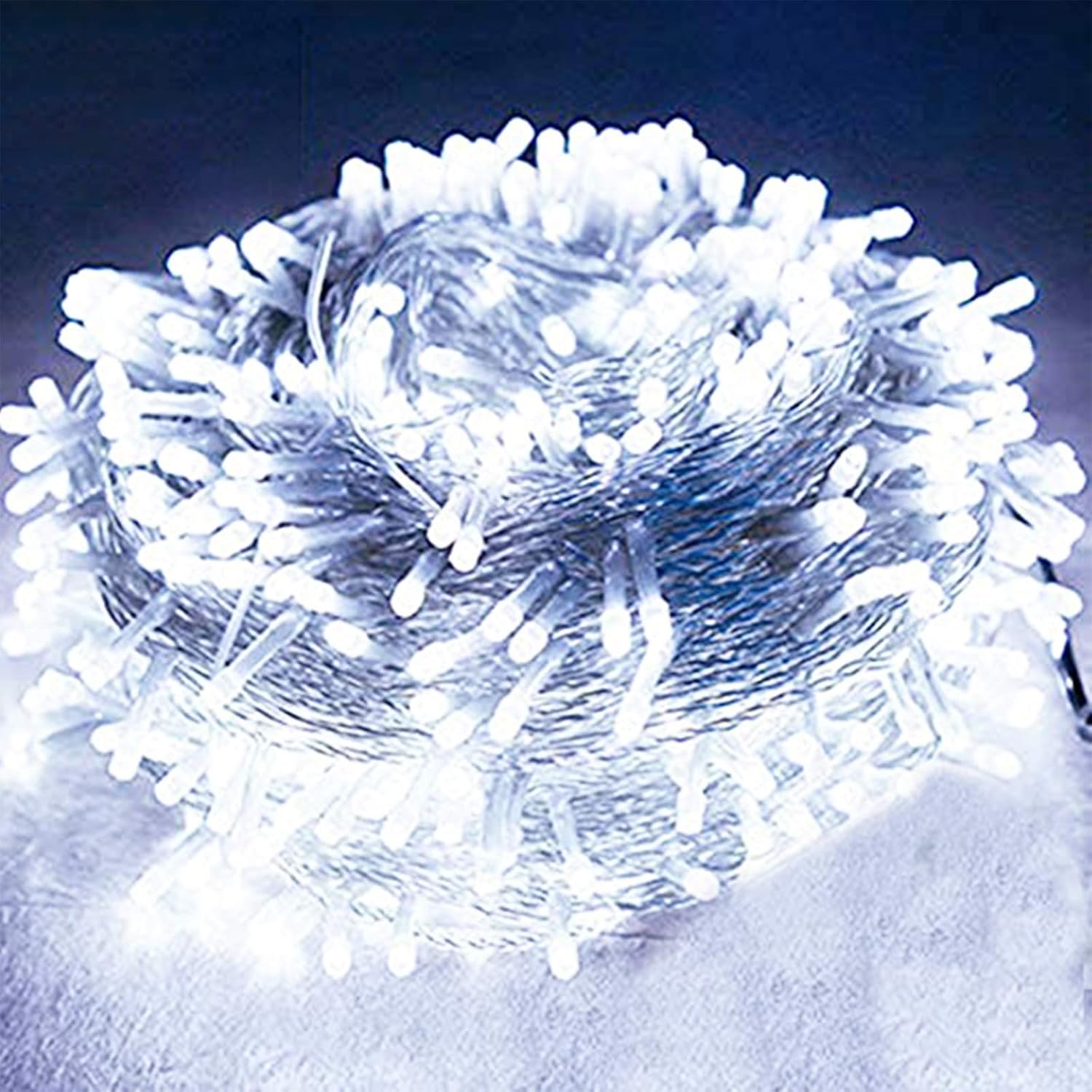 Plug in Fairy Lights, 30m 300 LED String Lights Mains Powered 8 Modes Christmas...