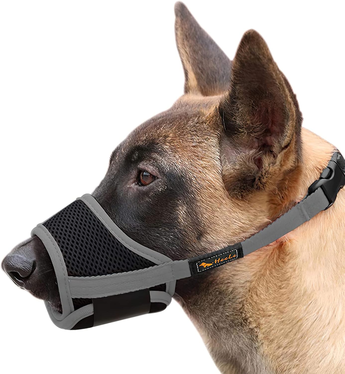 HEELE Dog Muzzle Dog Muzzles to Prevent Biting, Barking and Chewing, Adjustable...