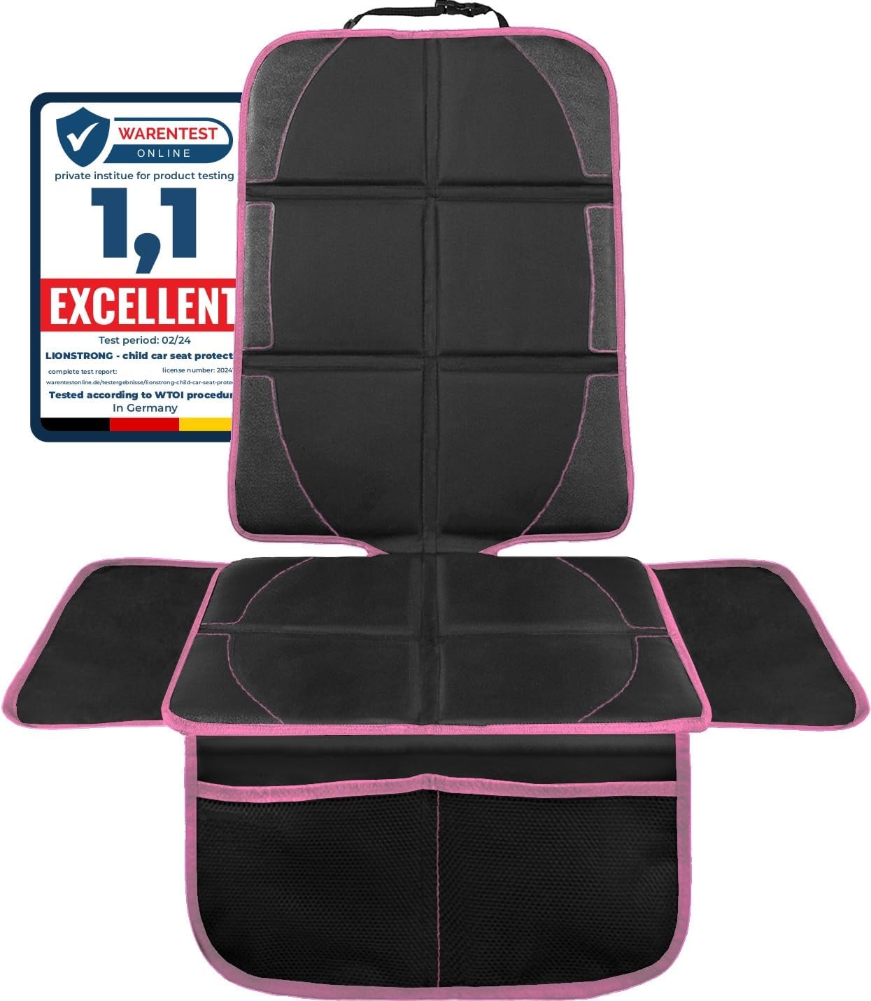 LIONSTRONG® Children's Seat Pad Car Seat Protector [ISOFIX Suitable] - Car Seat...