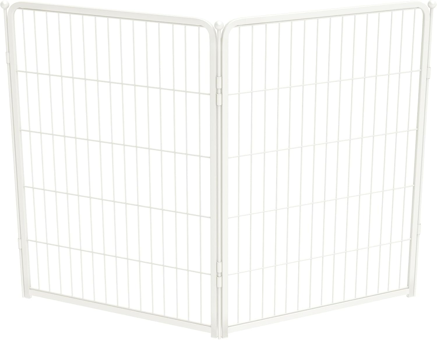 FXW Homeplus Indoor Dog Playpen - Stress-Free and Safe Play, 40 Inch 2 Panels fo...