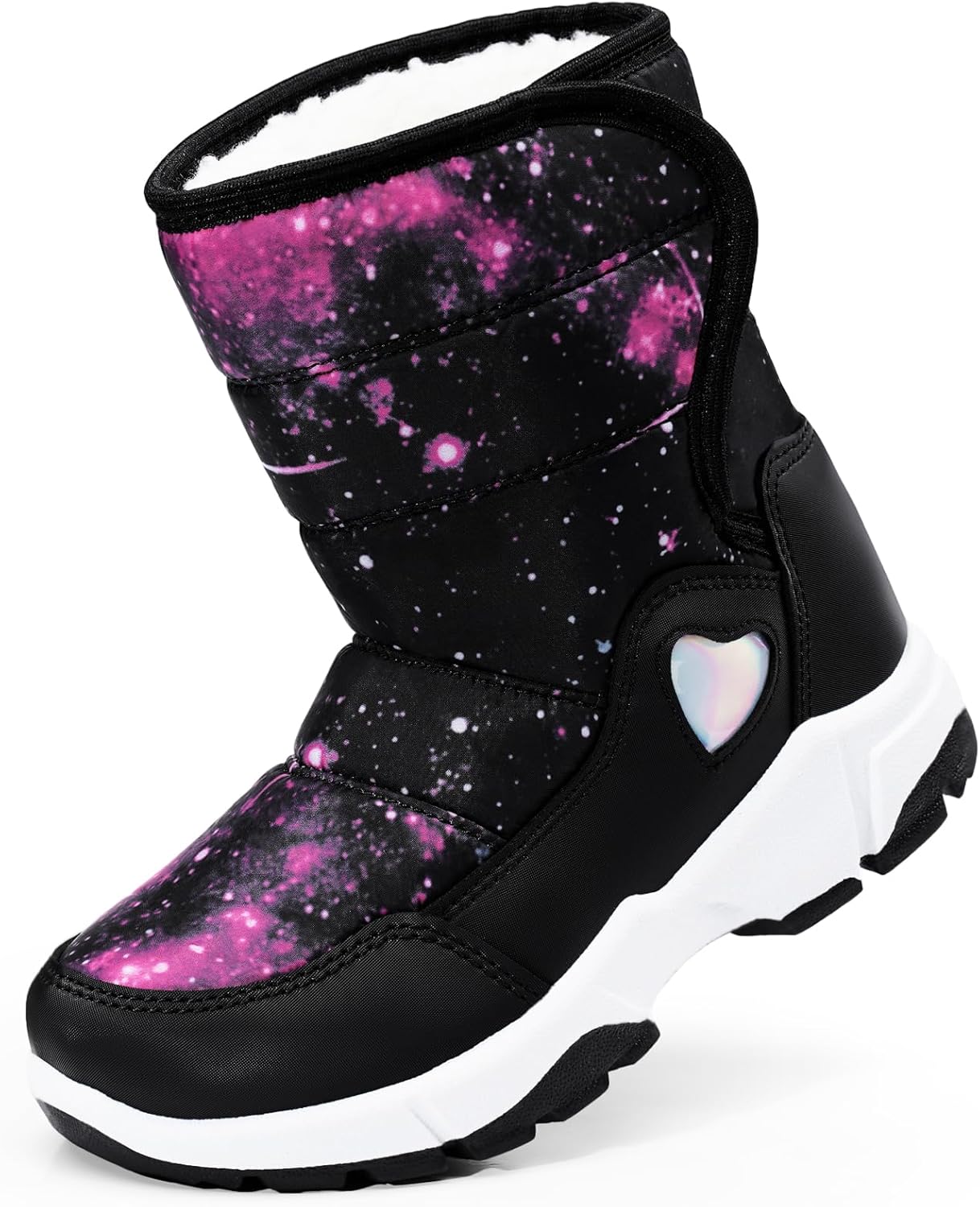 Kids Snow Boots Boys Girls Winter Boots For Toddler Waterproof Snow Ankle Boots...