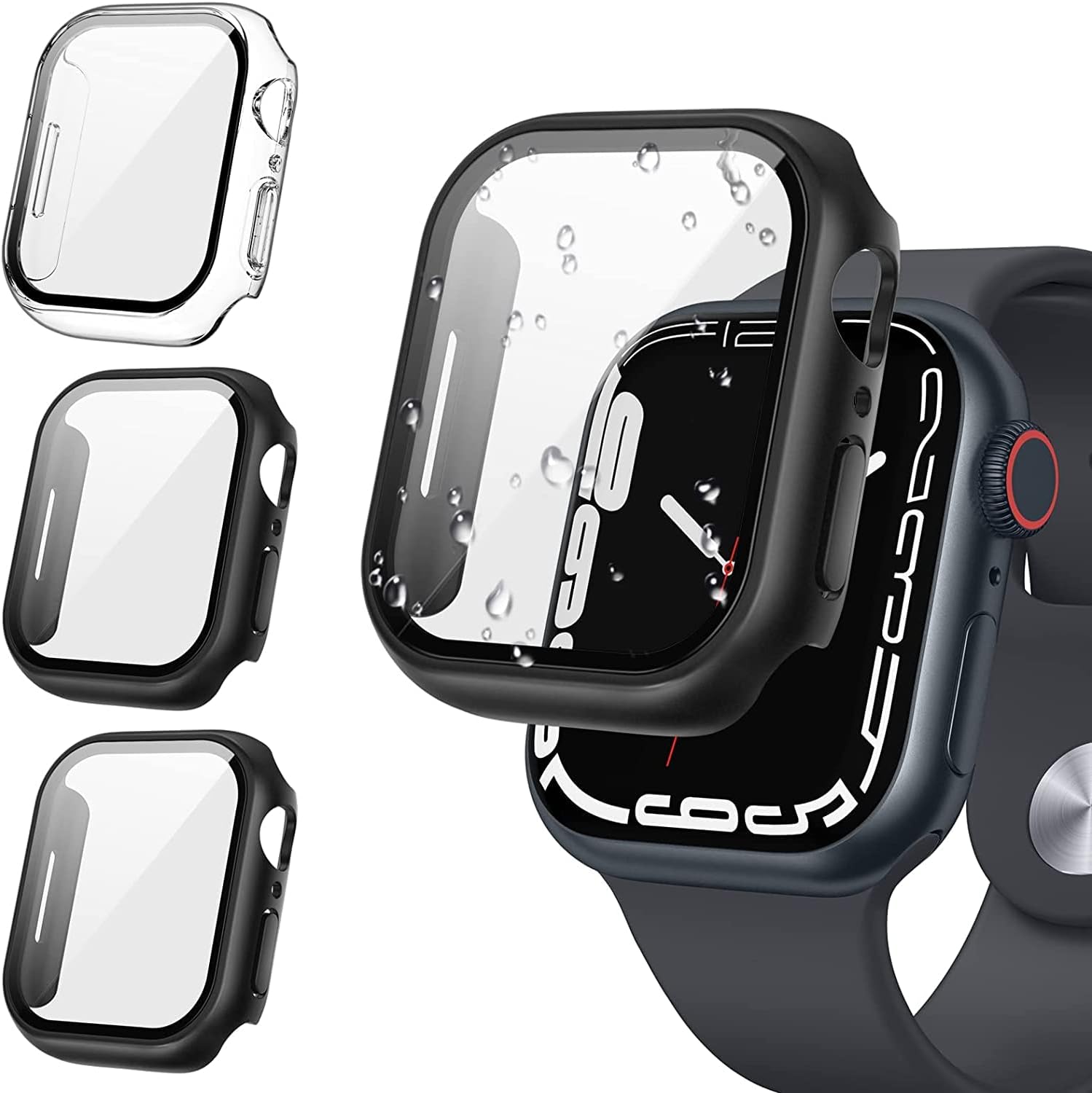 Tensea [3Pack for Apple Watch Screen Protector Case SE 2nd Generation Series SE...