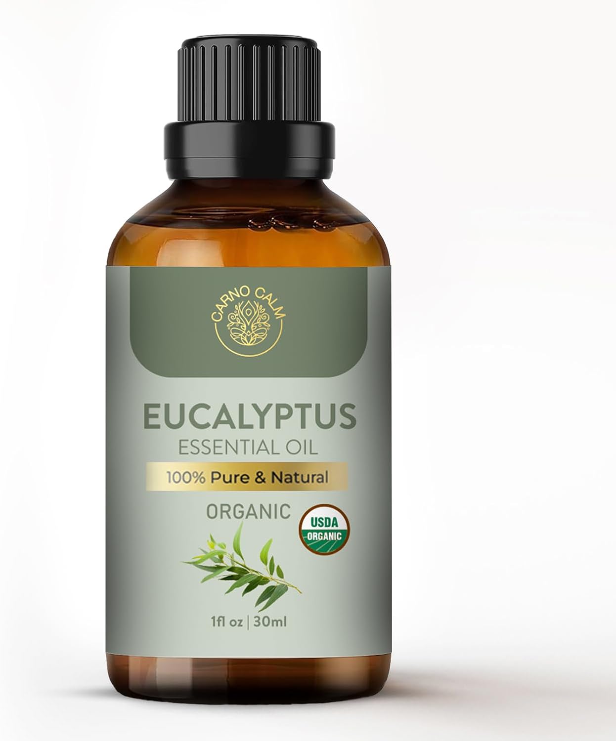 Carno Calm Eucalyptus Oil for Diffuser | 100% Pure and Natural Eucalyptus Essent...