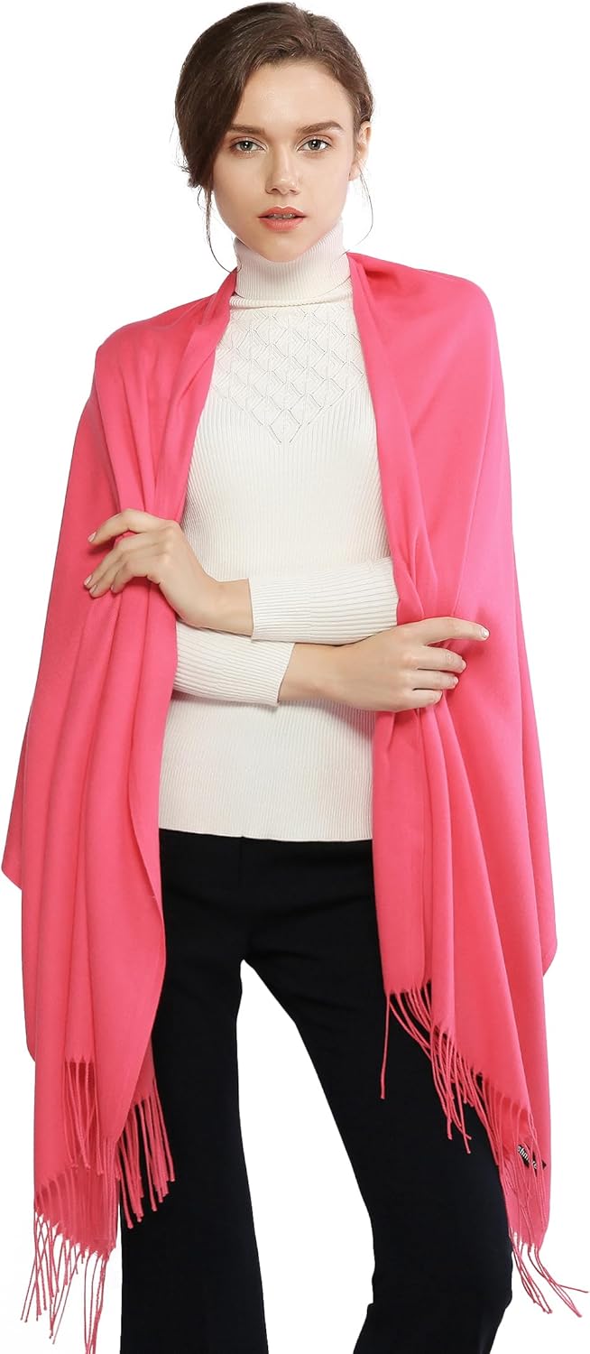 RIIQIICHY Ladies Scarves Pashmina Shawls and Wraps for Wedding Scarfs for Women...