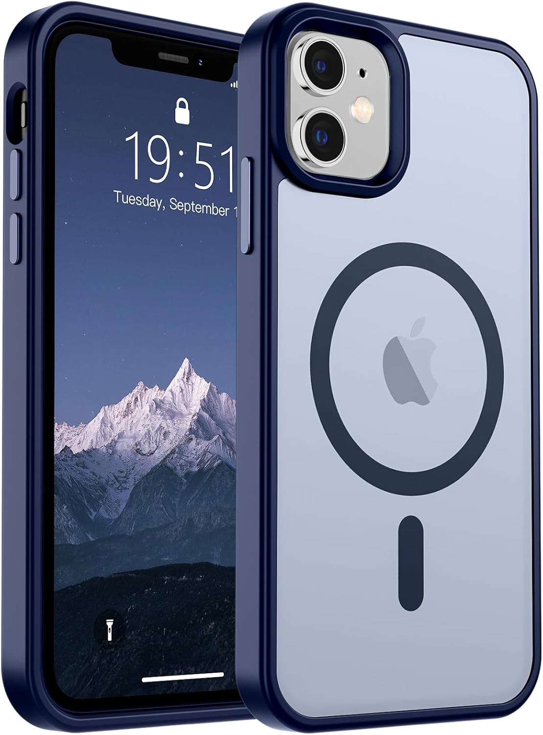 SUPFINE Magnetic for iPhone 11 Phone Case [Compatible with MagSafe] [10 FT Milit...