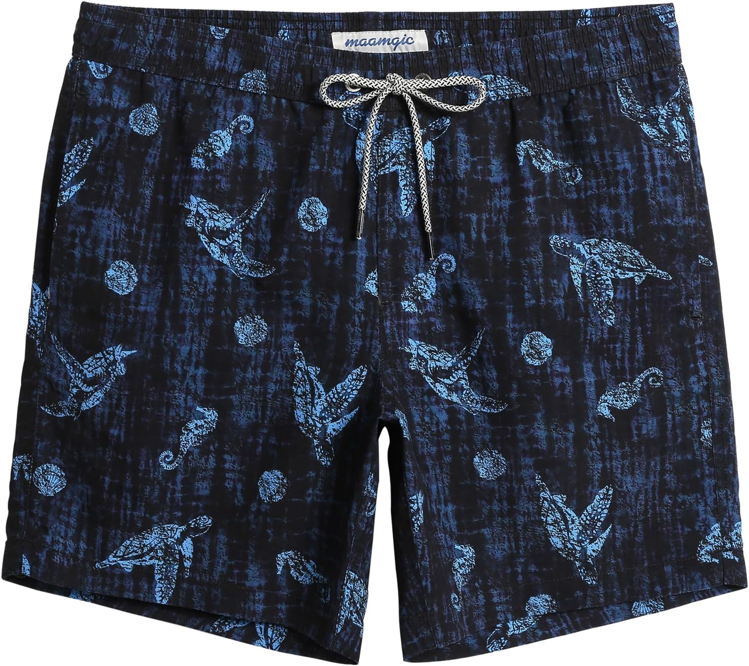 MaaMgic Men's Swimming Trunks Quick Dry Fit Performance Surfing Short with Pocke...