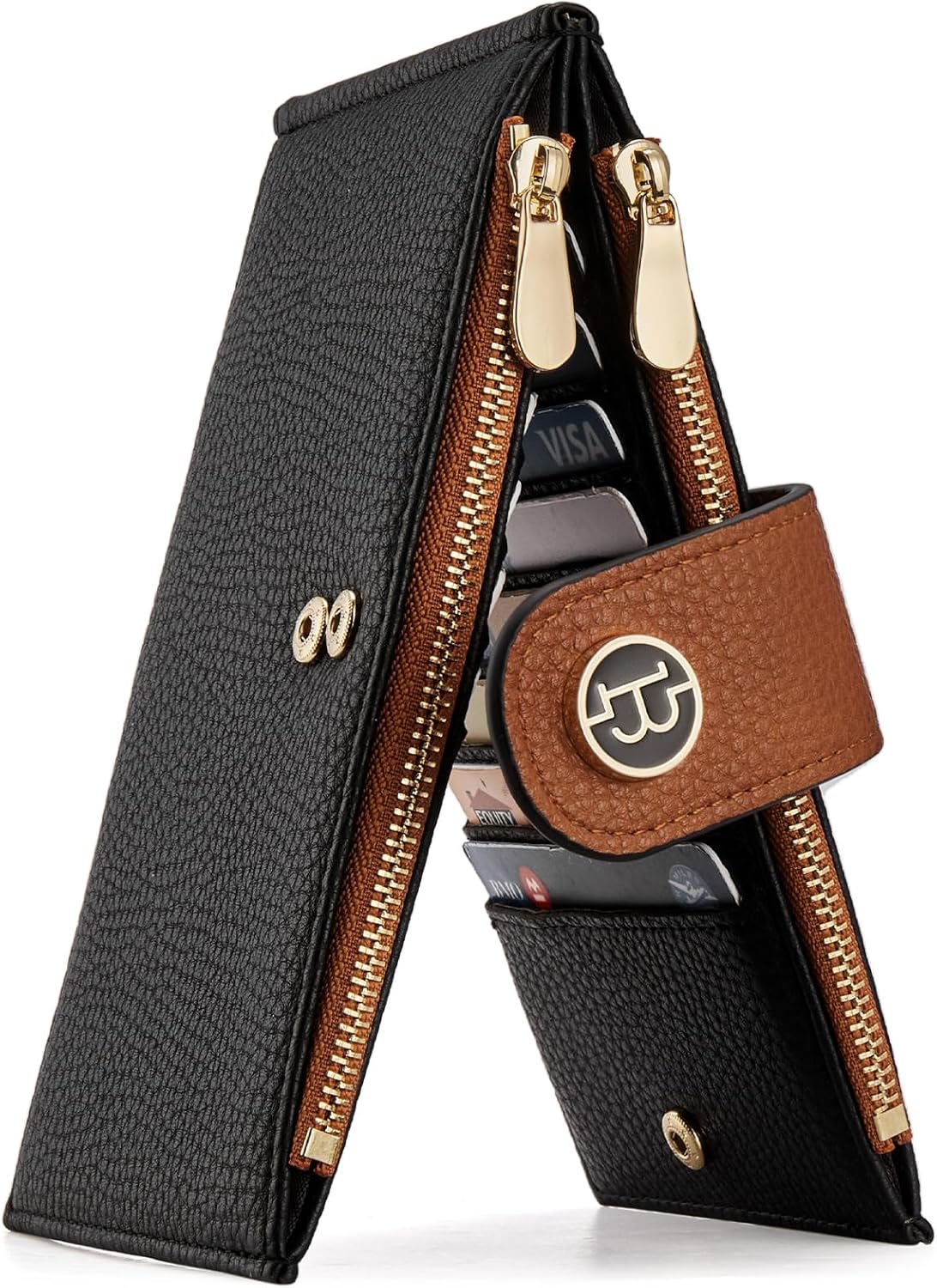 BOSTANTEN Leather Wallets for Women RFID Blocking Slim Bofild Purse Card Holder...