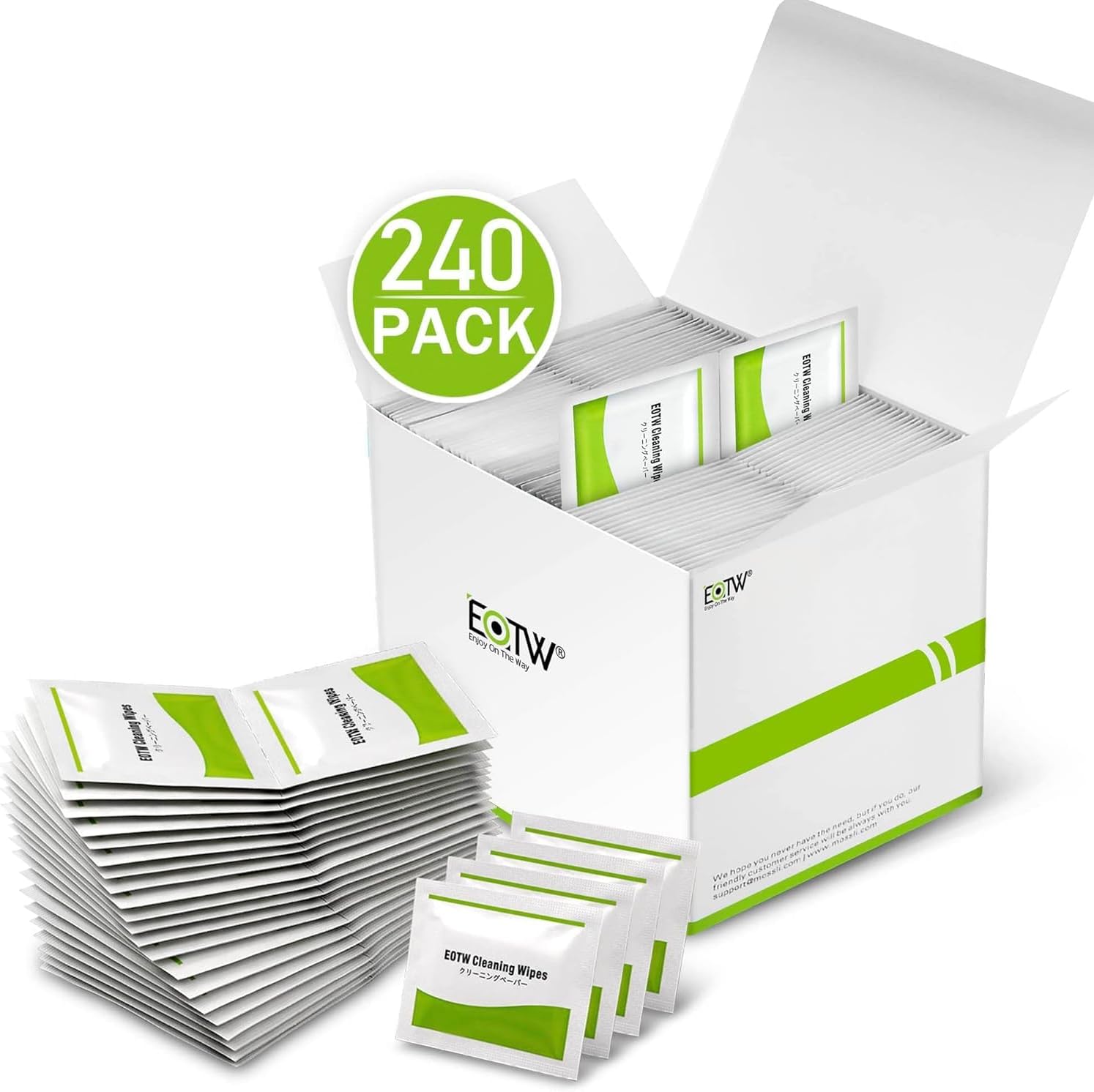 Screen Wipes Individually Wrapped,EOTW 240 Computer Screen Cleaner Wipes, Cleani...