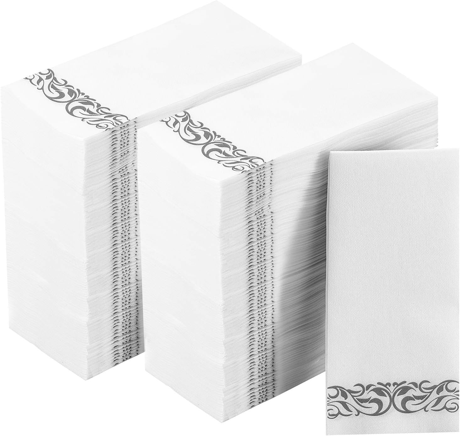 Vplus 400 Pack Paper Napkins Guest Towels Disposable Premium Quality 3-ply Dinne...